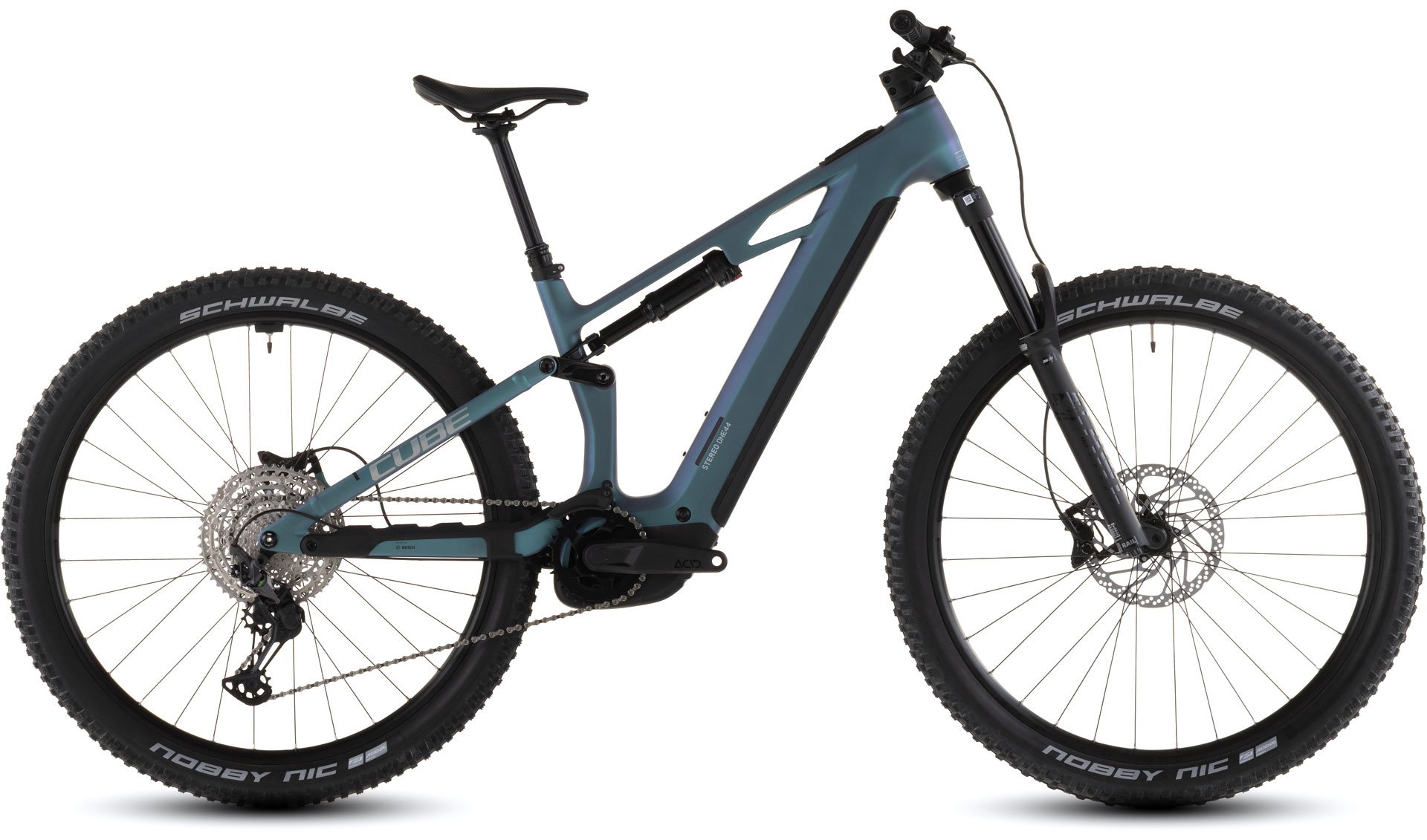 Cube Stereo Hybrid ONE44 HPC Race 800 - smaragdgrey´n´prism XL