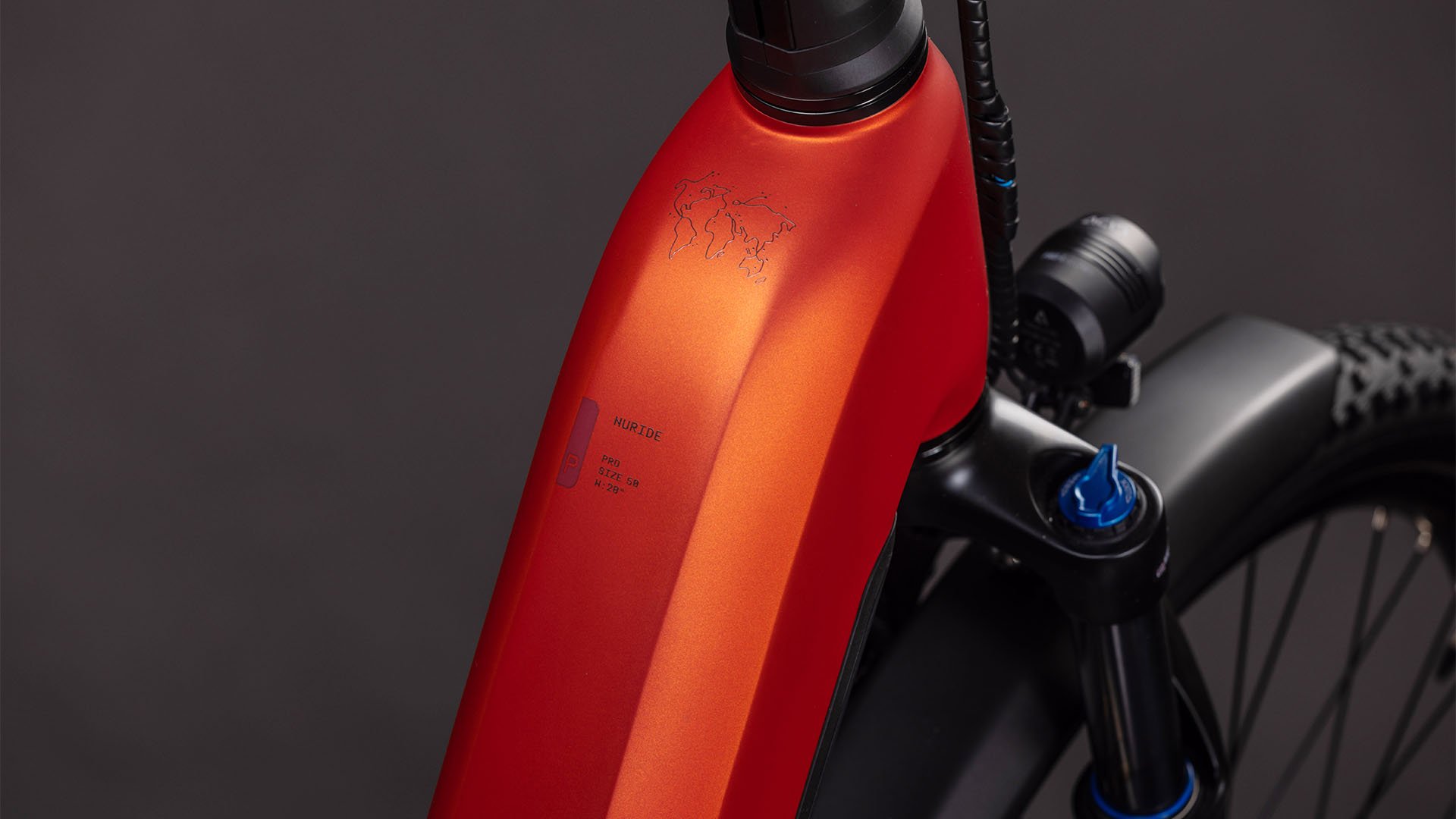 Cube Nuride Hybrid Pro 600 chilli´n´black Easy - Entry 54 cm