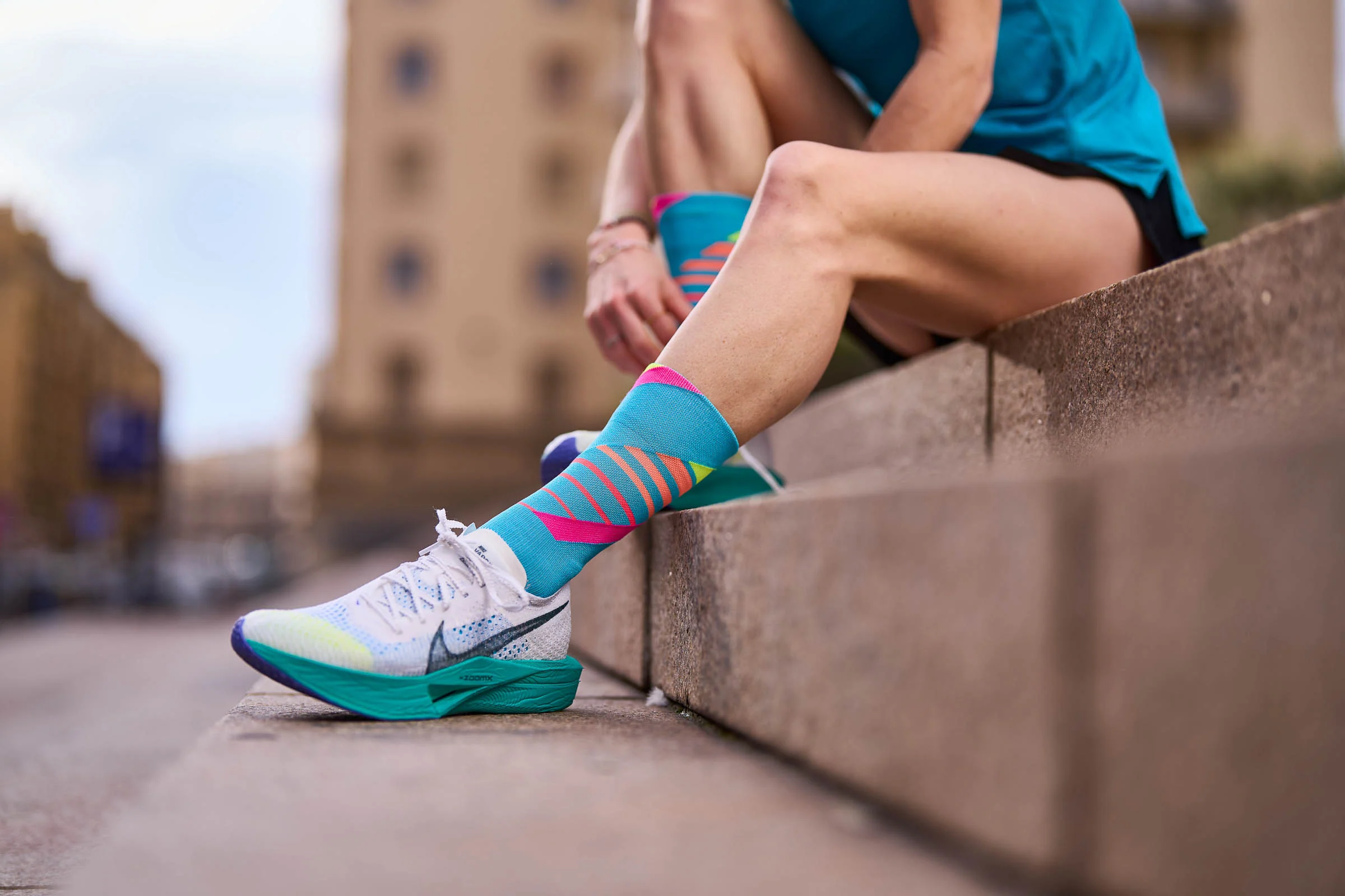 INCYLENCE RUNNING LADDERS BLUE PINK 35-38