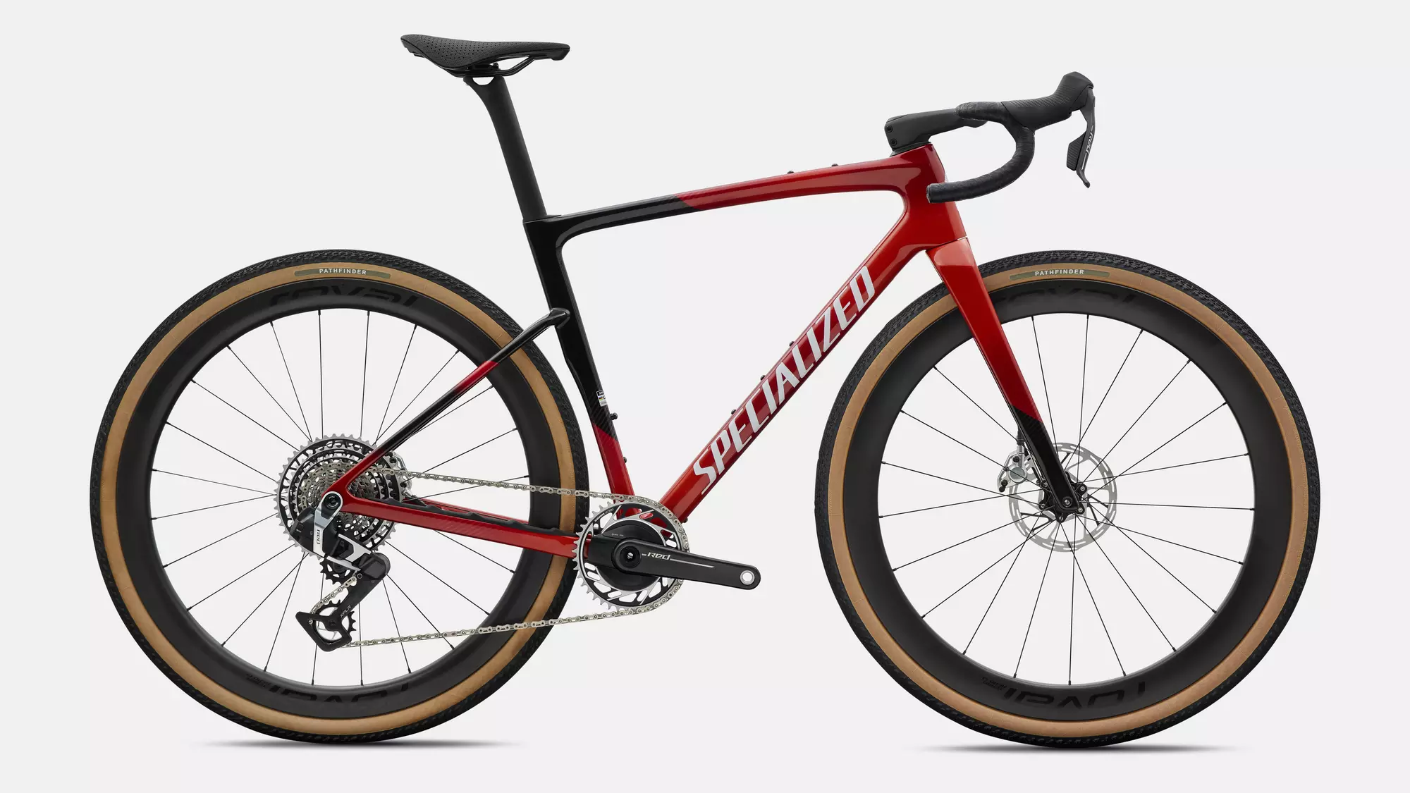 CRUX 5 S-LEVEL AXS REDPRL/REDWD/BRCH 54