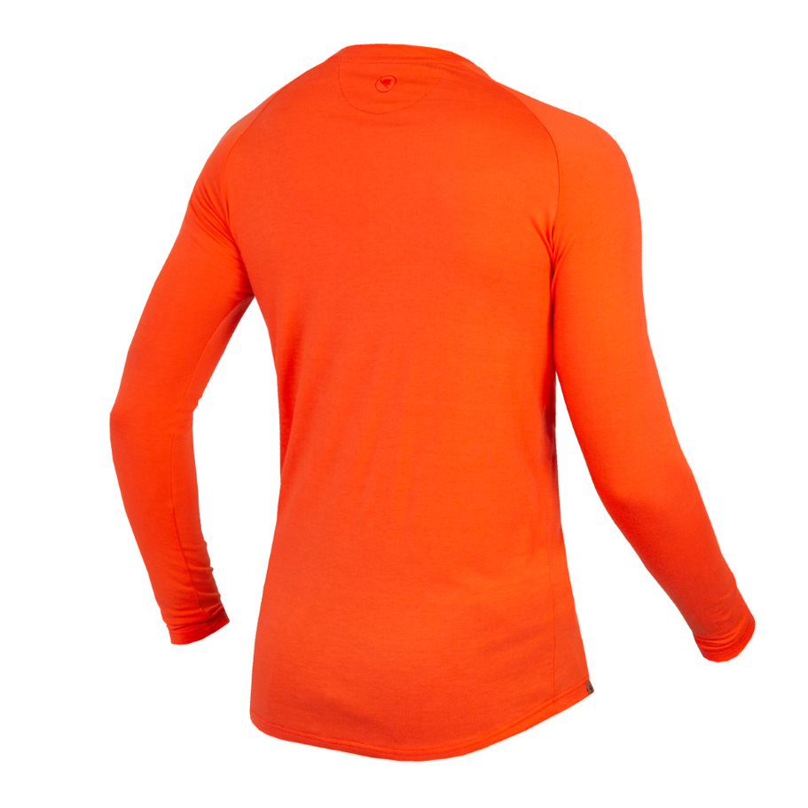 BaaBaa Blend Baselayer (langarm) Paprika S