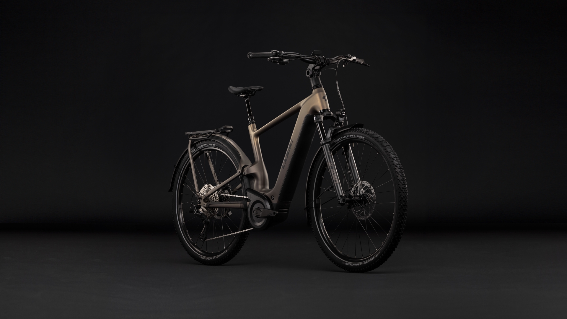 Cube Nuride Hybrid ONE11 HPC SLX 800 - goldenbrown´n´black 54 cm