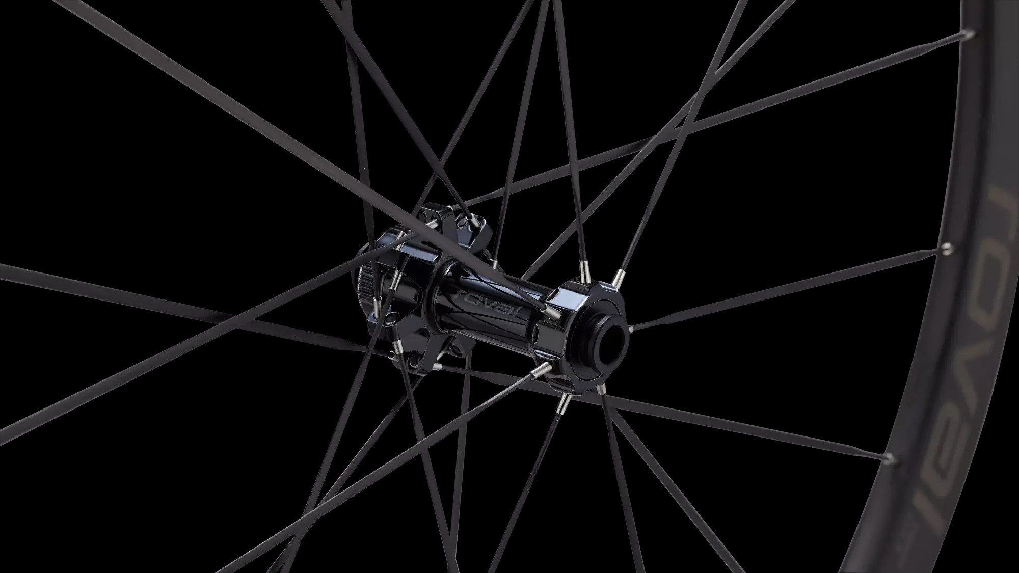 TERRA CLX III 700C REAR SATIN CARBON/GLOSS BLK