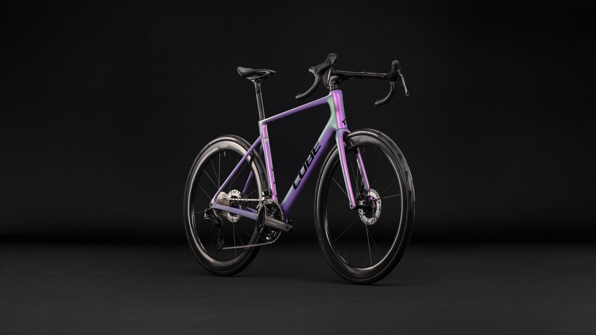 Cube Attain C:62 SLT cosmicpurple´n´black - 47 cm