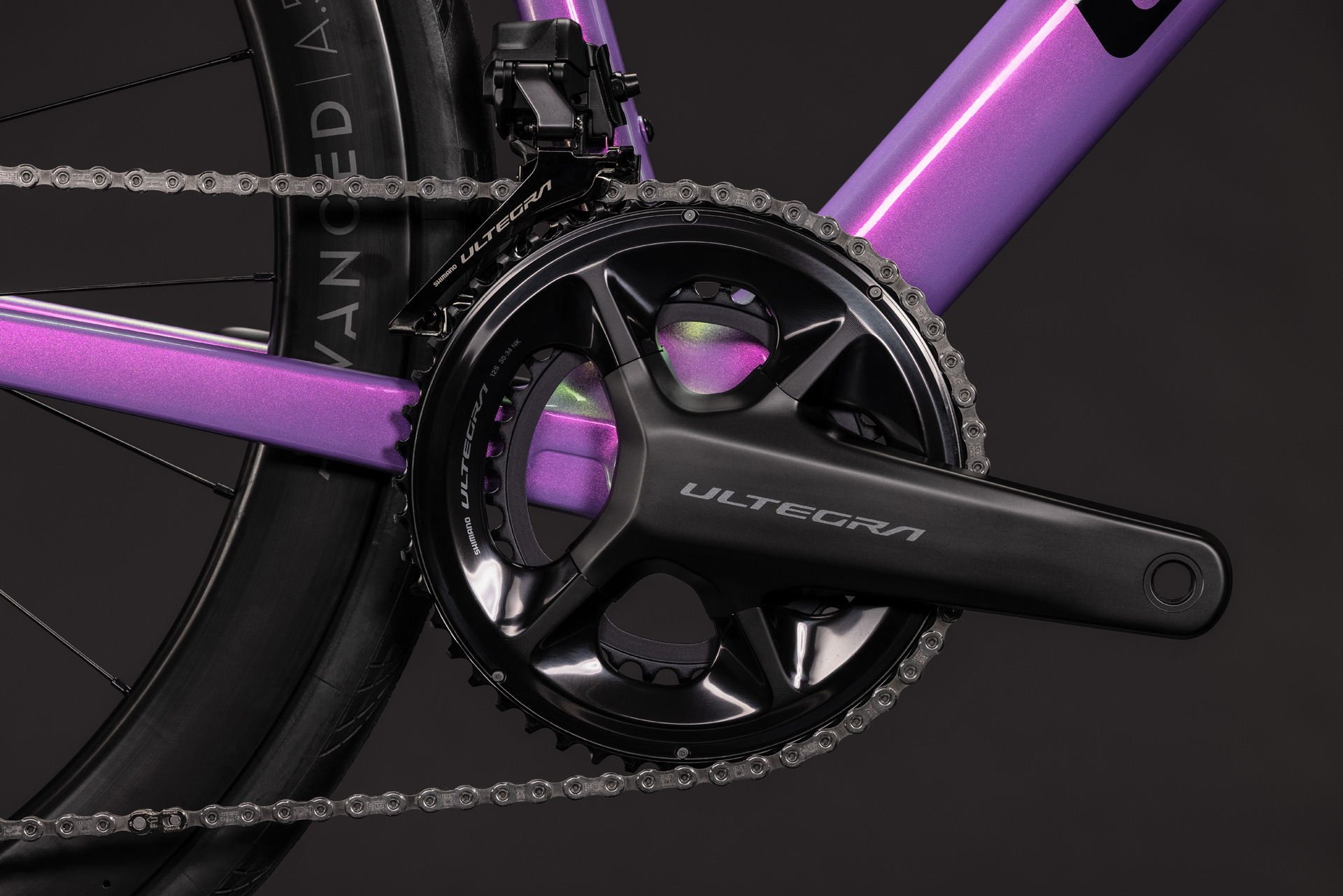 Cube Attain C:62 SLT cosmicpurple´n´black - 56 cm