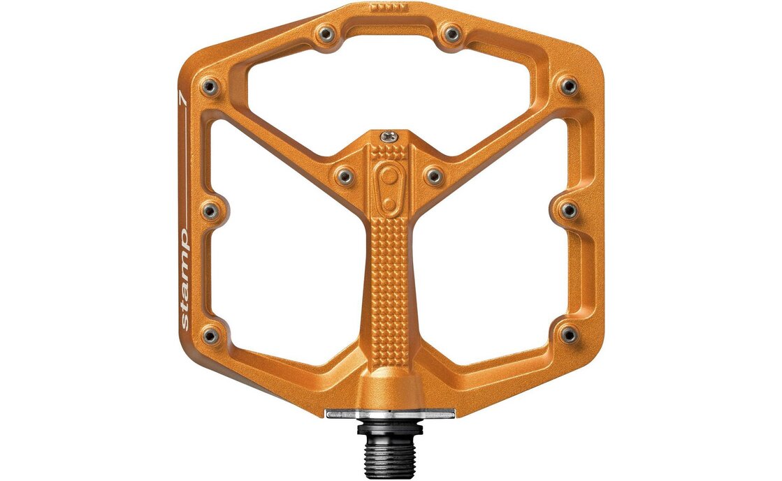 Crankbrothers Stamp 7 Large Plattform-Pedal, - orange