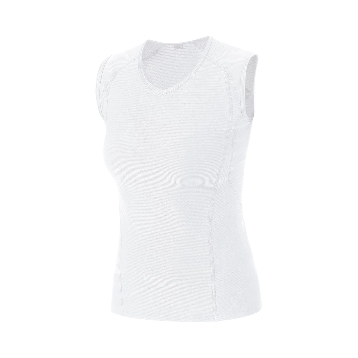M Wmn BL Sleeveless Shirt white 36