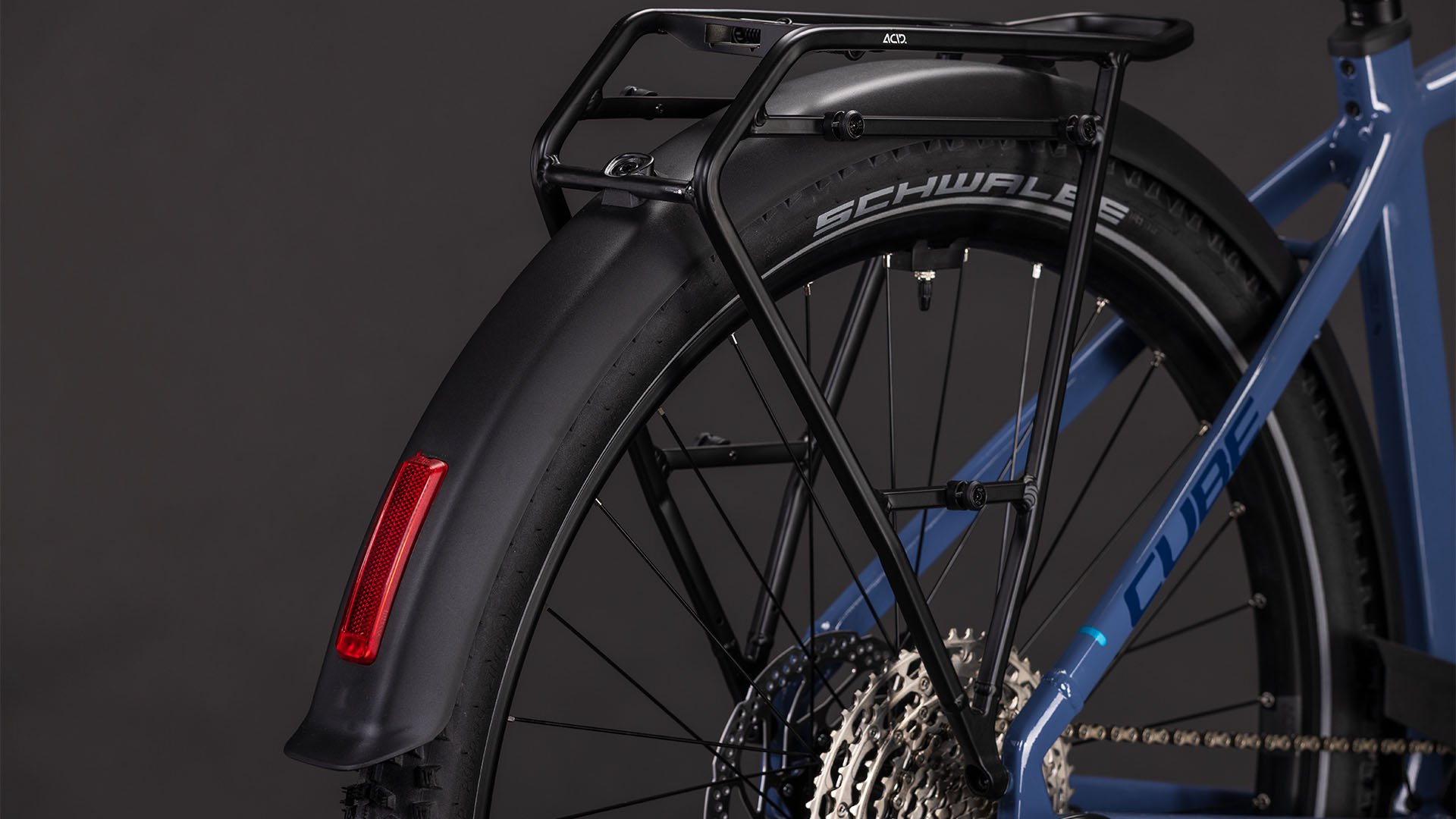 Cube Nuride Hybrid EXC 800 jeansblue´n´blue 62 cm