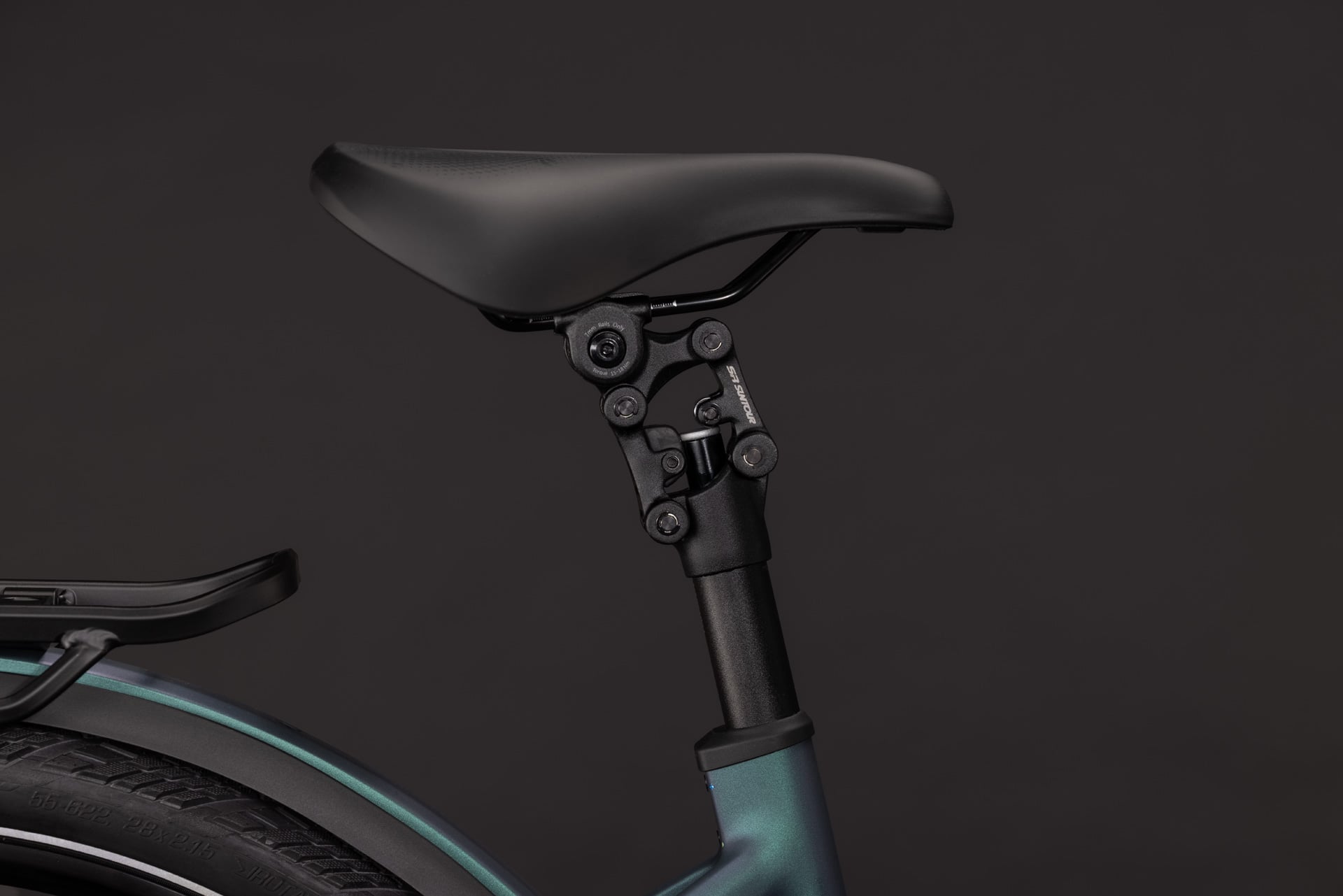 Cube Kathmandu Hybrid Pro 800 smaragdgrey´n´black - Easy Entry 46 cm