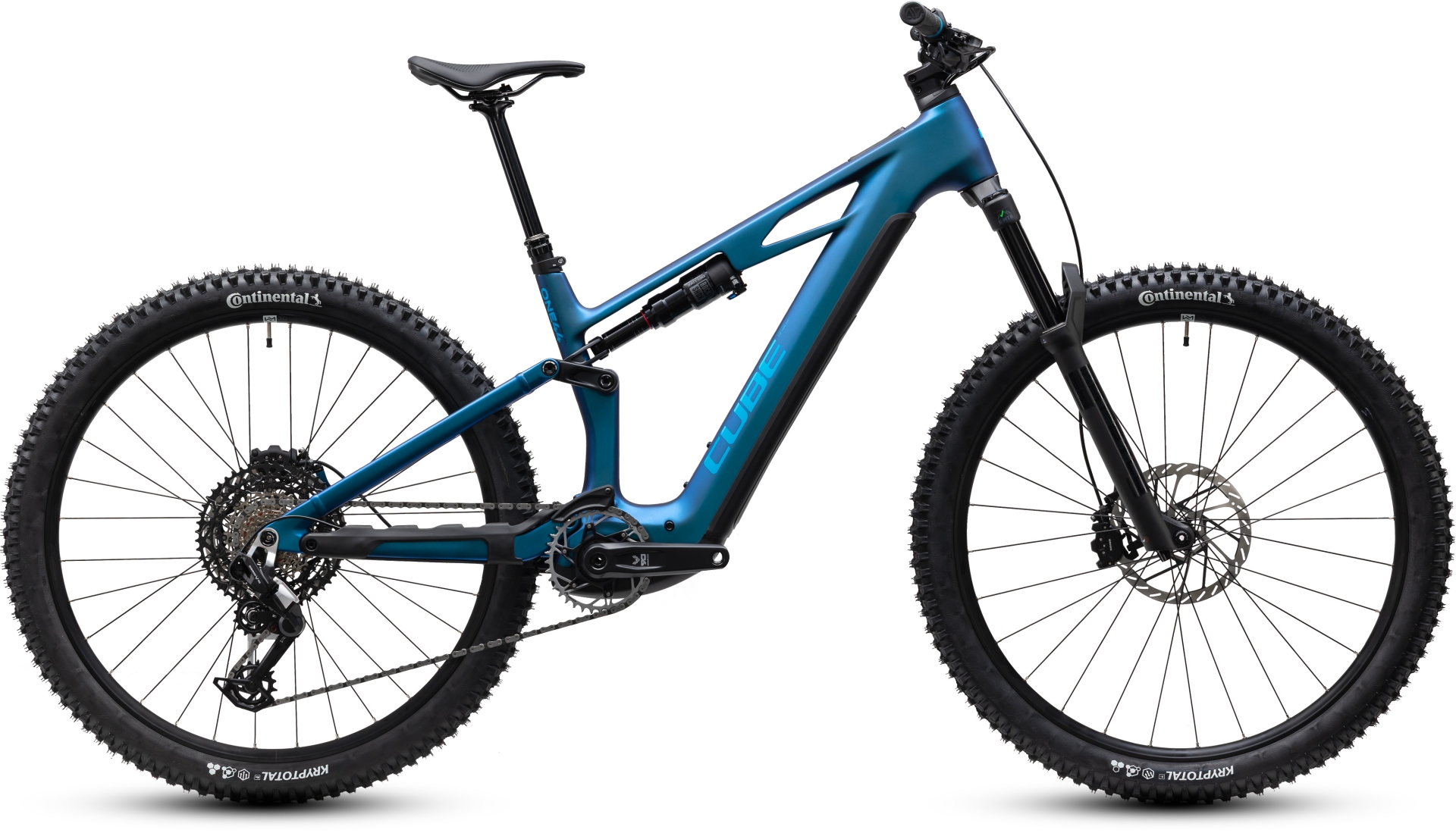 Cube Stereo Hybrid ONE44 HPC EXC 800 nebula´n´blue - L
