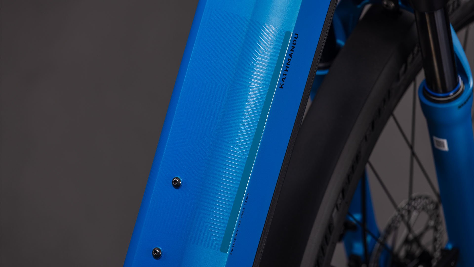 Cube Kathmandu Hybrid Comfort Pro 800 - azure´n´black Easy Entry 46 cm