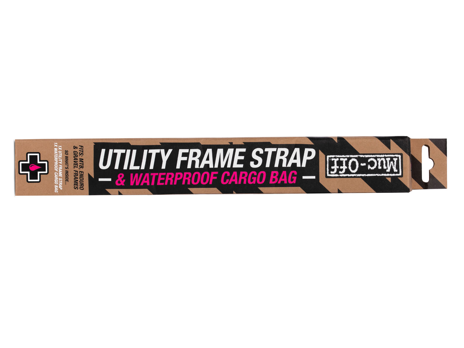 Muc Off Utility Frame Strap & Waterproof Cargo - Bag Bundle, black, unis