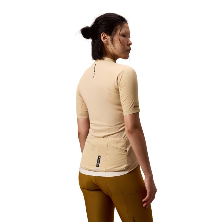 Women`s AllTrack Ride S/S Jersey SAND M