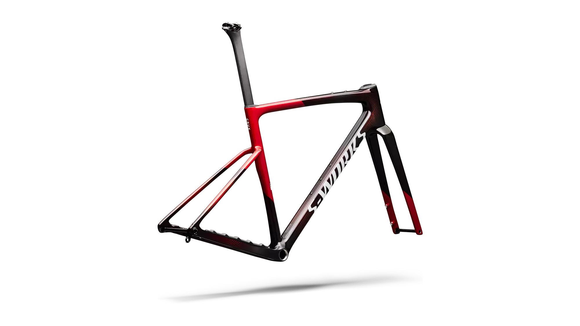 CRUX 5 SW FRMSET CAYNMET/REDTNT/METWHTSIL 54