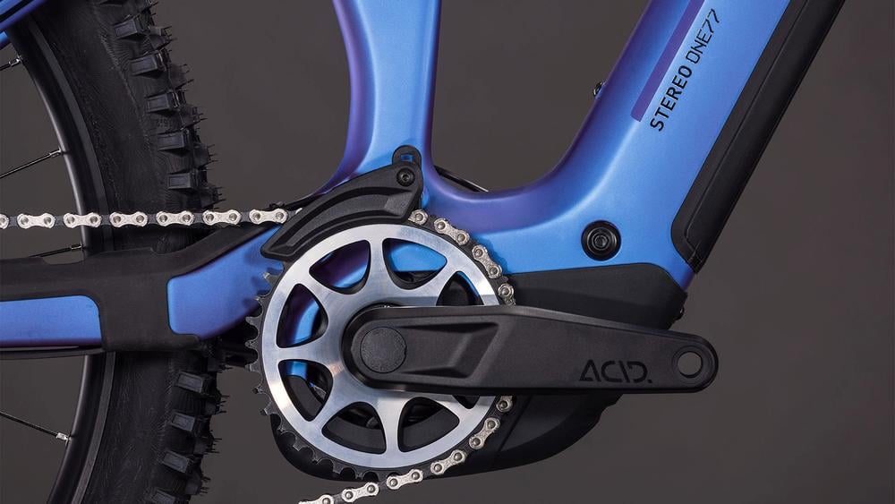 Cube Stereo Hybrid ONE77 HPC SLX 800 - blueiris´n´black S