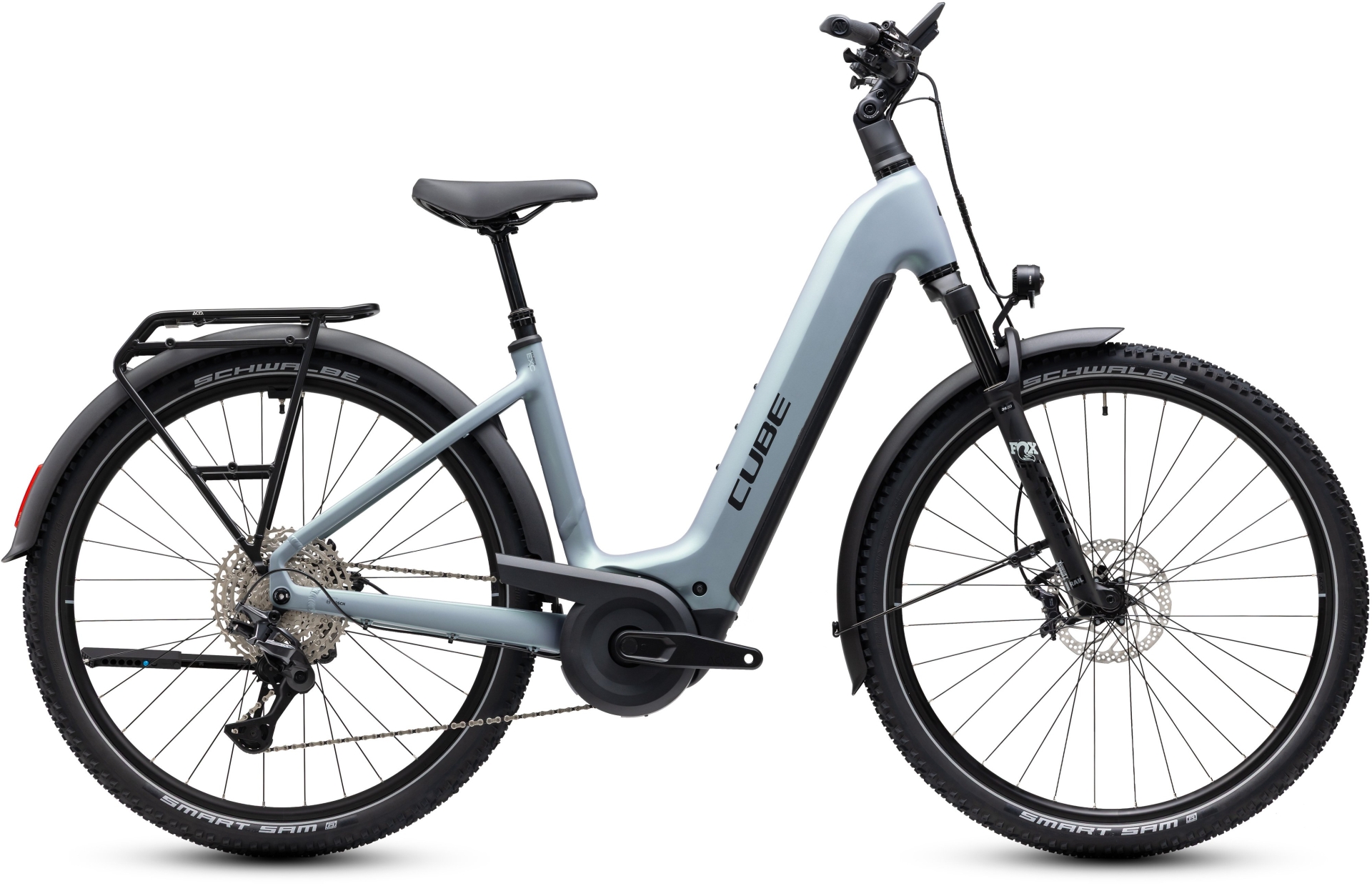 Cube Nuride Hybrid EXC 800 seagrey´n´black - Easy Entry 58 cm