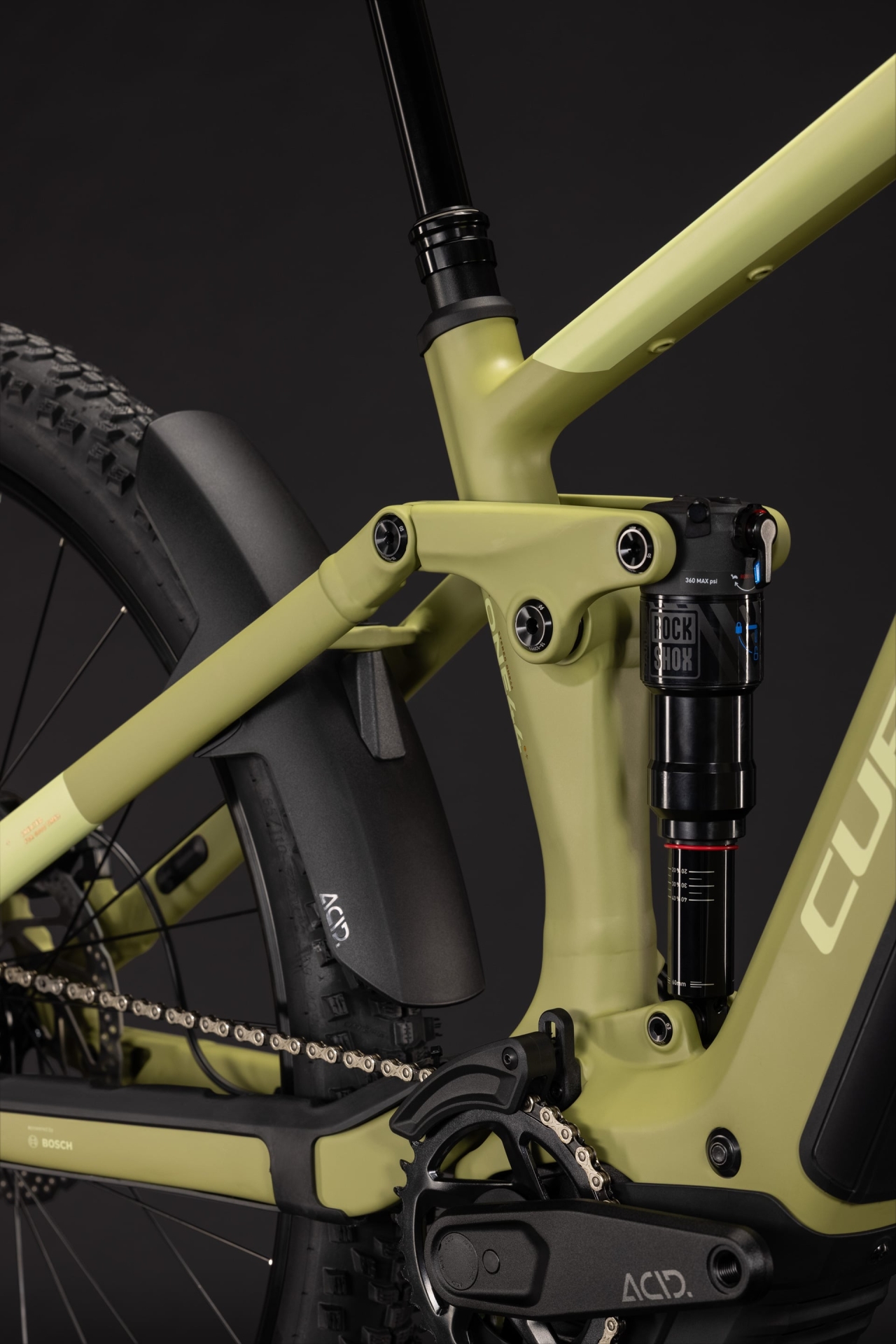 Cube Stereo Hybrid ONE44 Pro 800 - softwillow´n´green XL