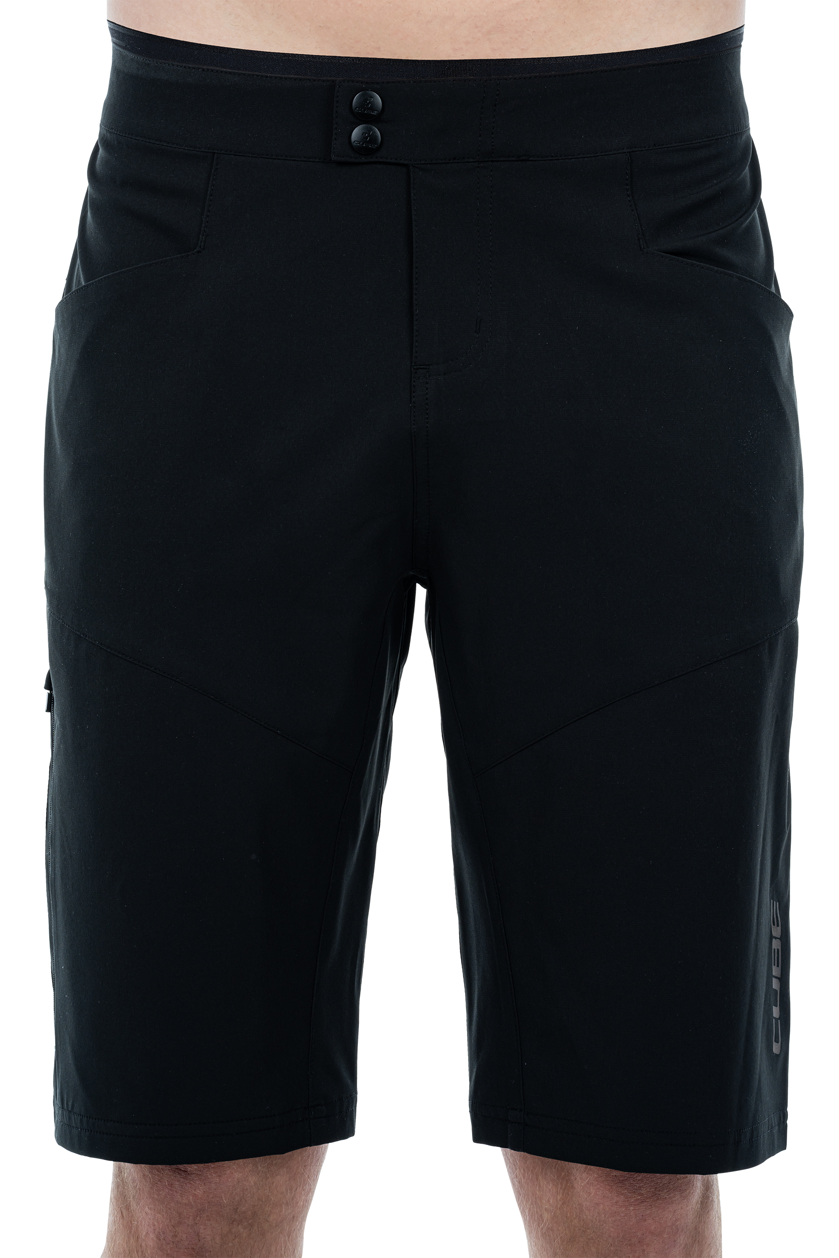 CUBE ATX Baggy Shorts CMPT inkl. Innenhose black - XL