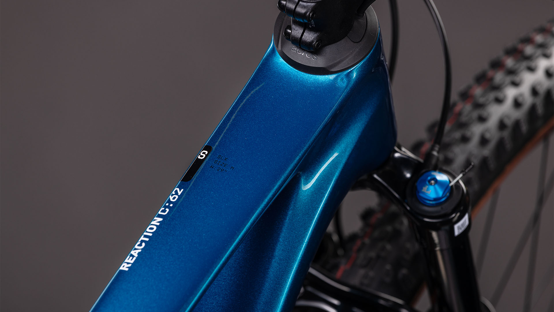Cube Reaction C:62 SLX electricblue´n´white L