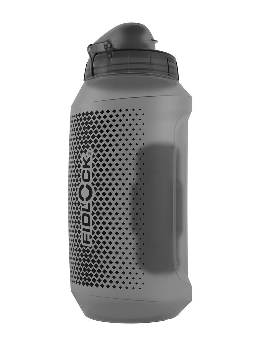 TWIST single bottle 750 compact transparent black