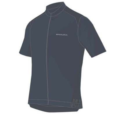 Loop S/S Zipped Jersey CARBON GREY L