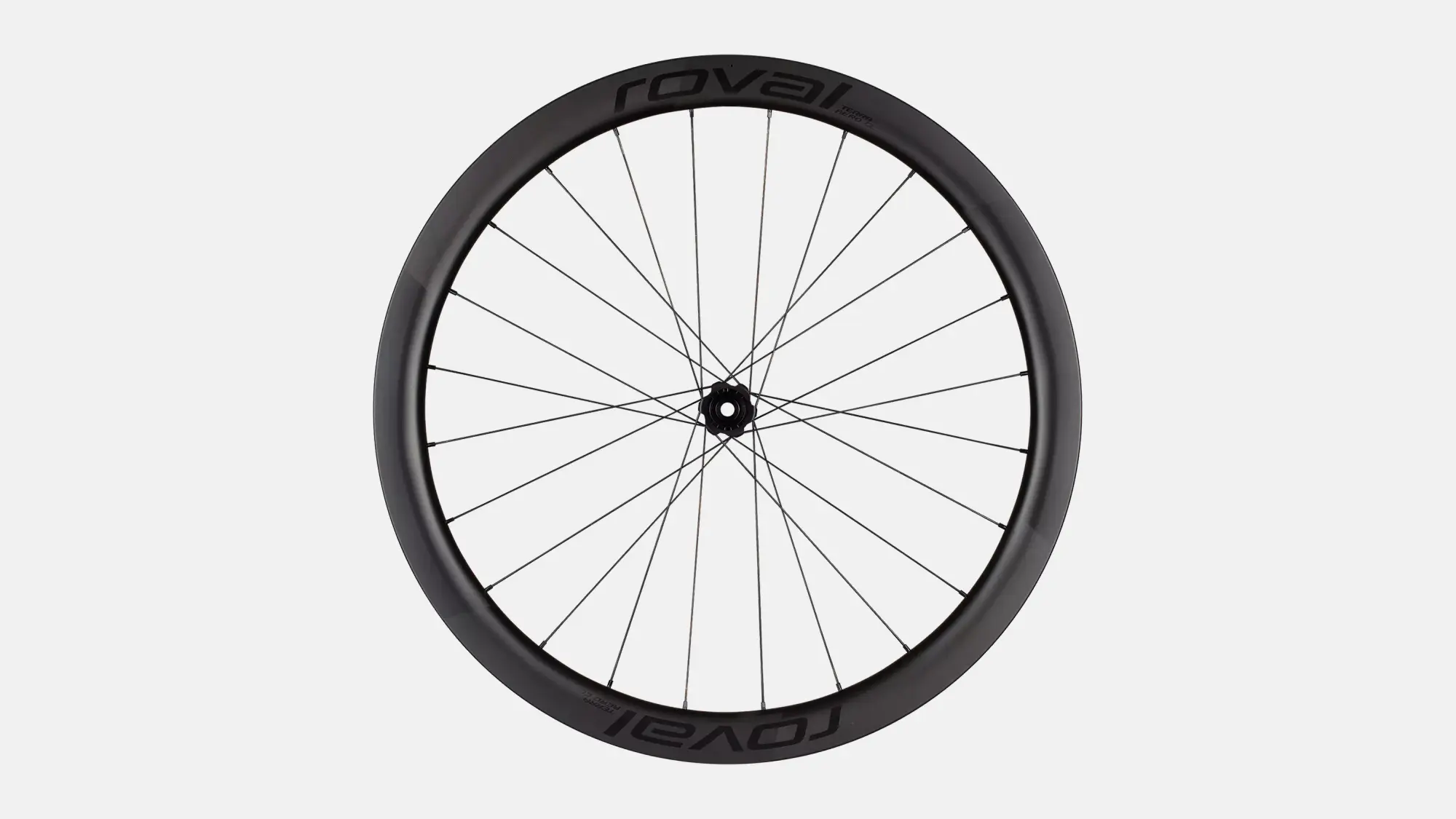 TERRA AERO CL 700C FRONT SATIN CARBON/SATIN BLK