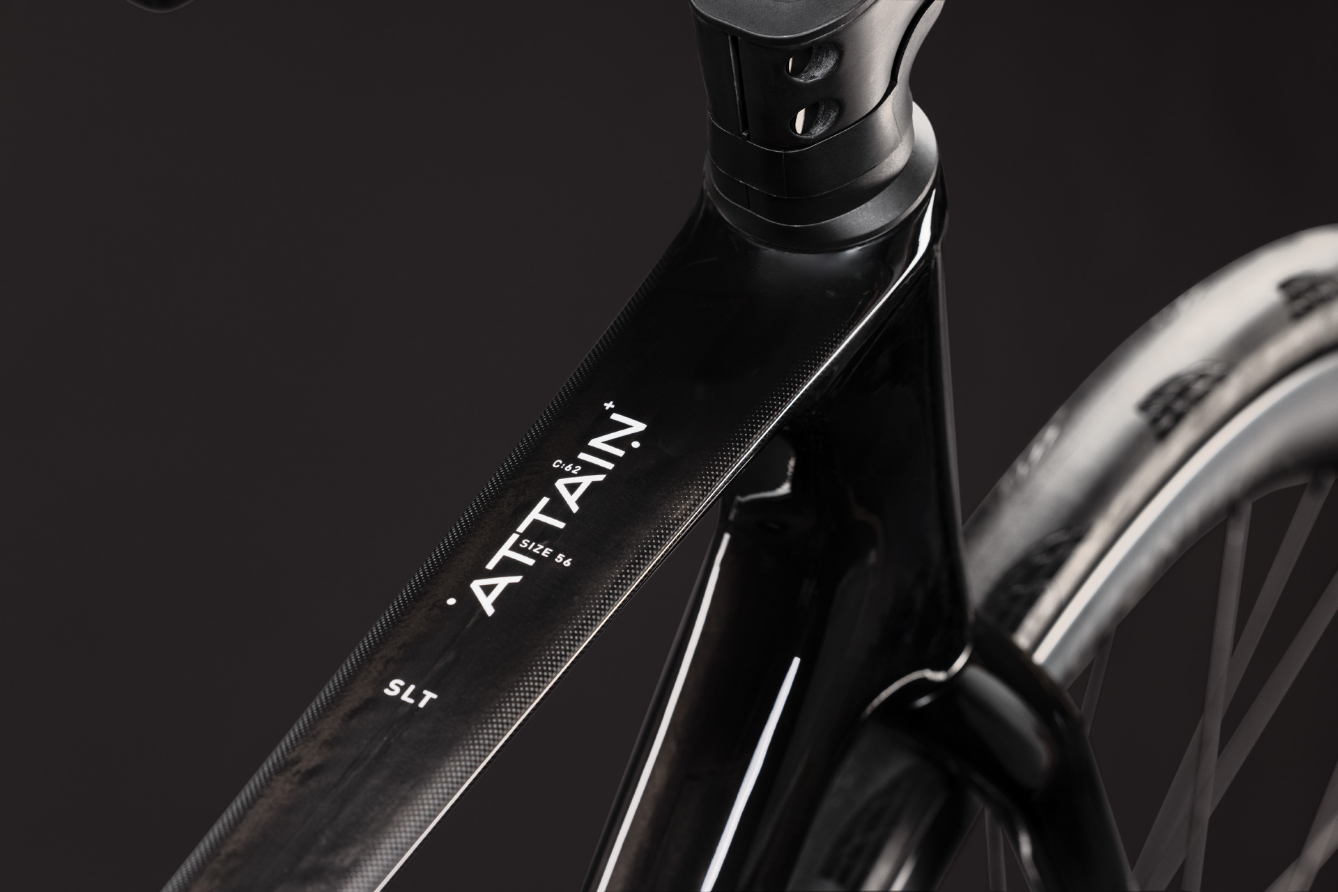 Cube Attain C:62 SLT carbon´n´white - 58 cm
