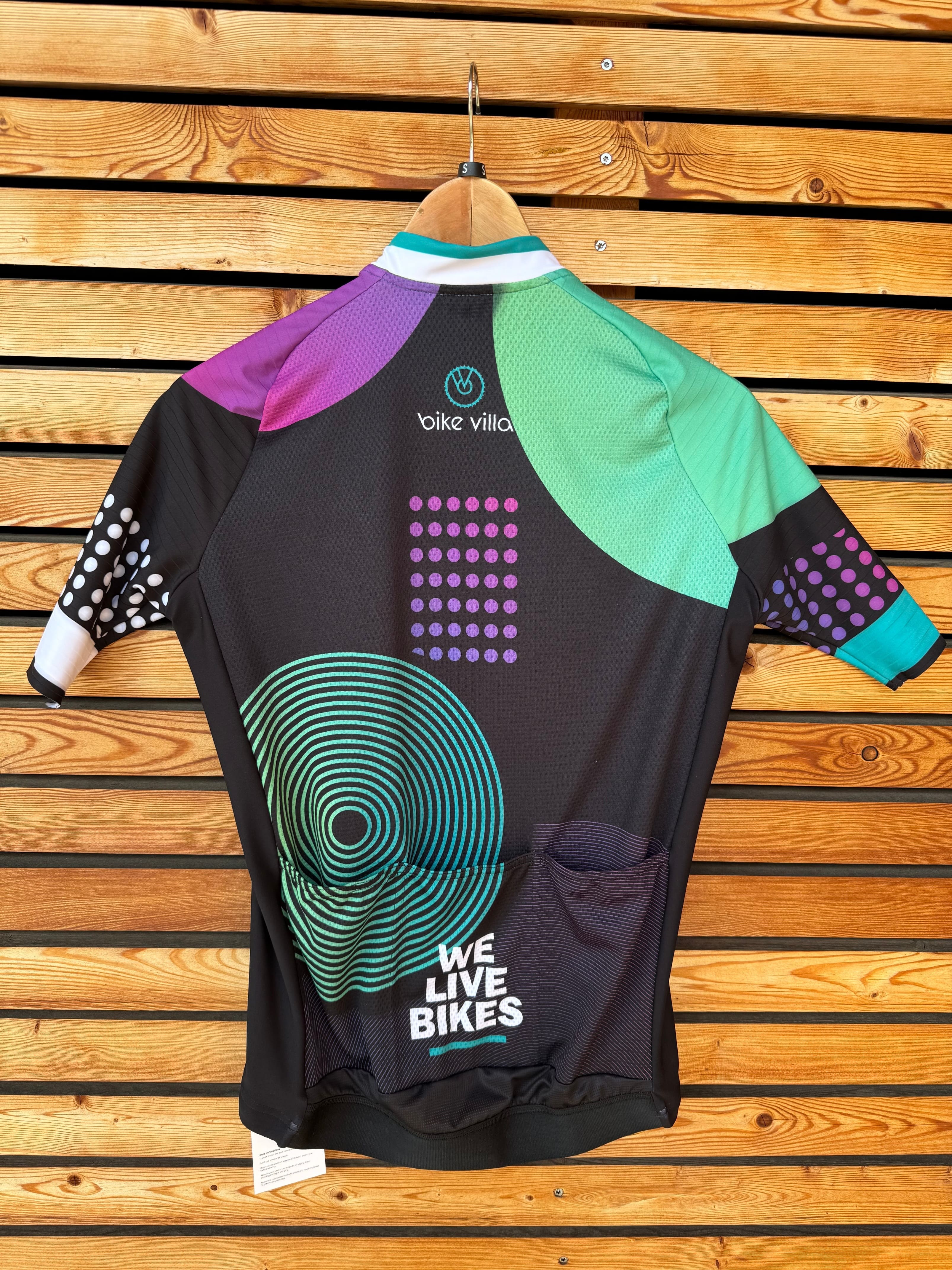 BIORACER Icon Classic Matrix Radtrikot - Bike Villa Design - XXL