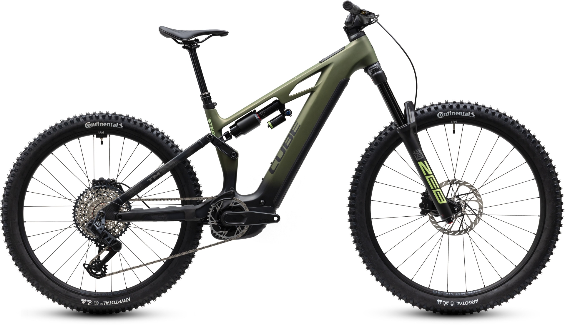 Cube Stereo Hybrid ONE77 HPC TM 800 - reedgreen´n´gills L