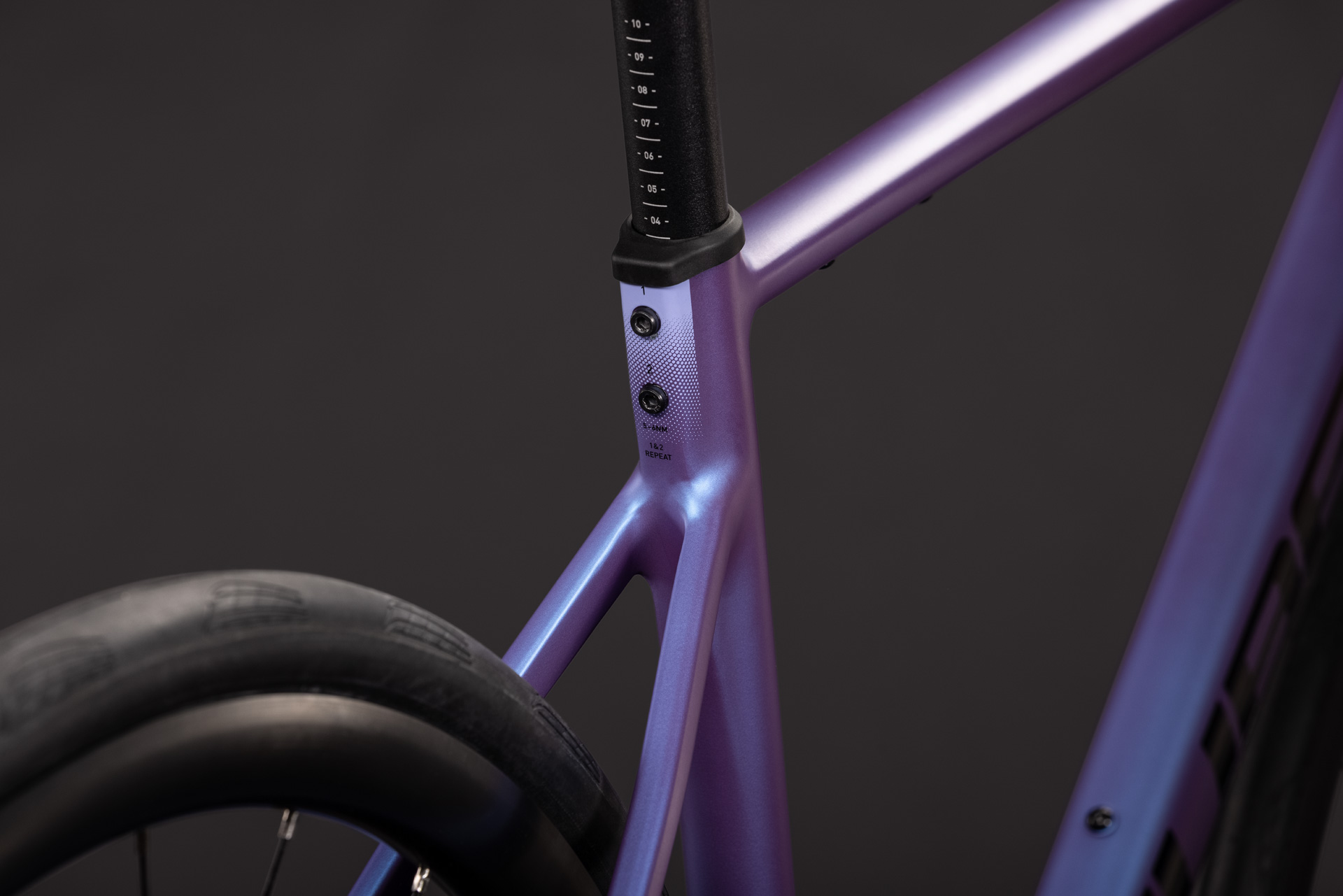 Cube Attain SLX blueiris´n´black - 50 cm