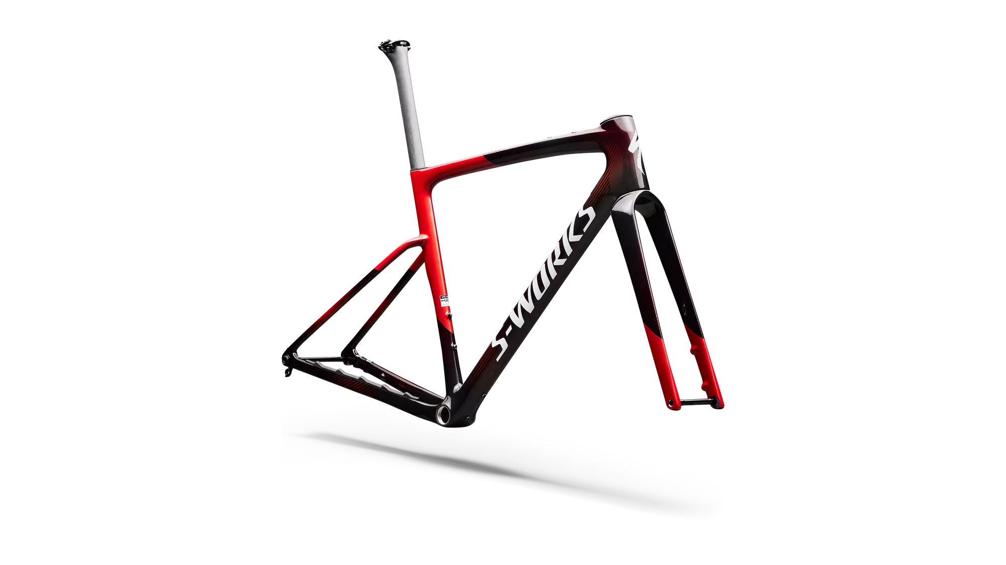 CRUX 5 SW FRMSET CAYNMET/REDTNT/METWHTSIL 54