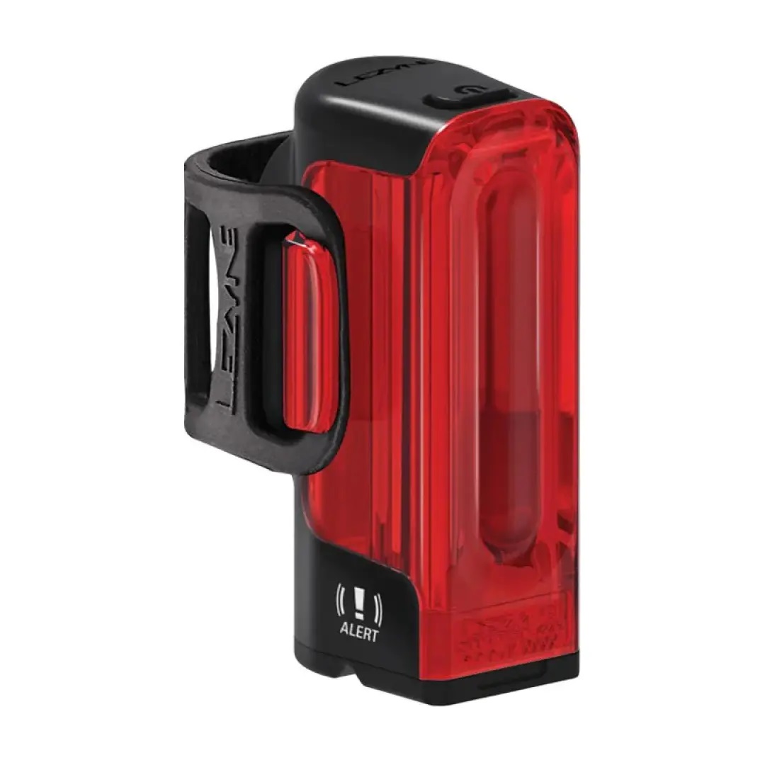Lezyne Strip+ STVZO Alert rotes Licht schwarz, Y17