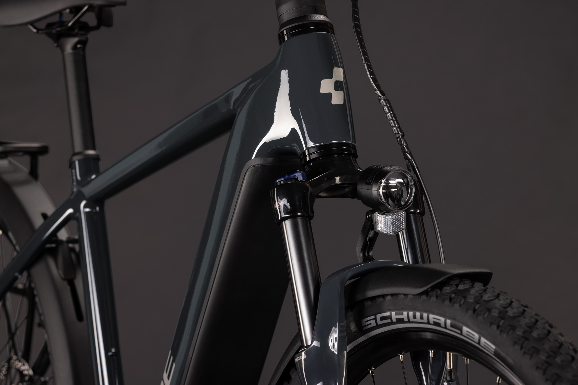 Cube Nuride Hybrid Performance 720 - shadowgrey´n´grey 58 cm