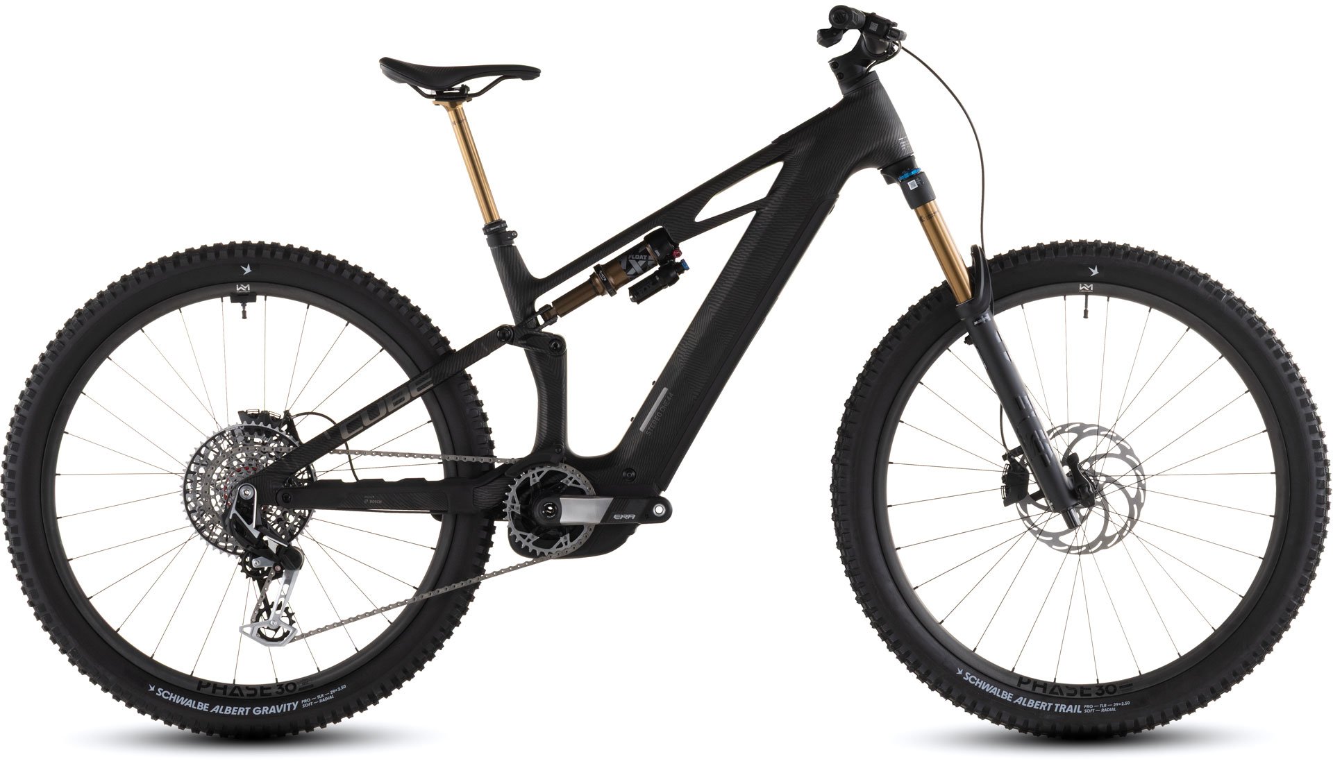 Cube Stereo Hybrid ONE44 HPC SLT 800 - carbongrid´n´chrome XL
