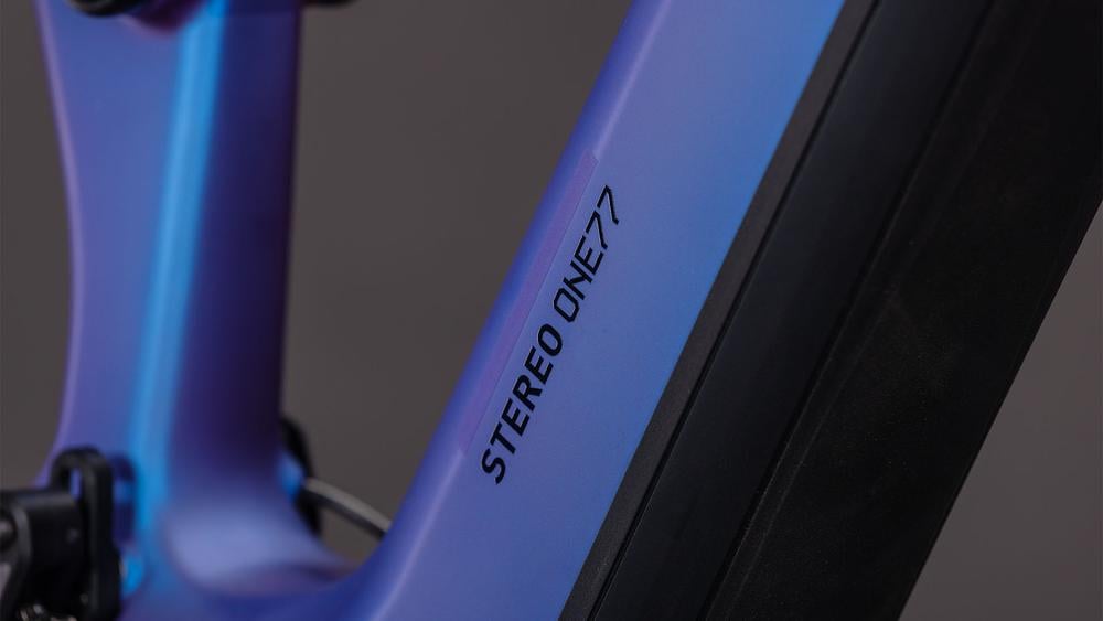 Cube Stereo Hybrid ONE77 HPC SLX 800 - blueiris´n´black S