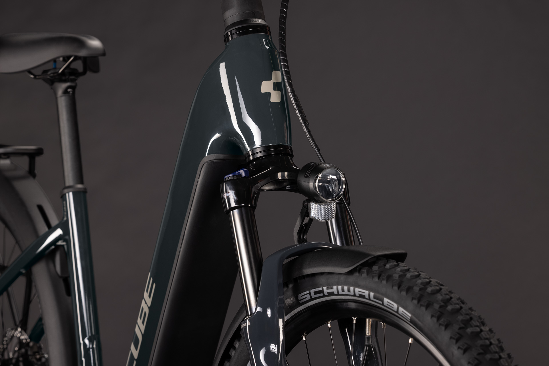 Cube Nuride Hybrid Performance 720 - shadowgrey´n´grey Easy Entry 50 cm