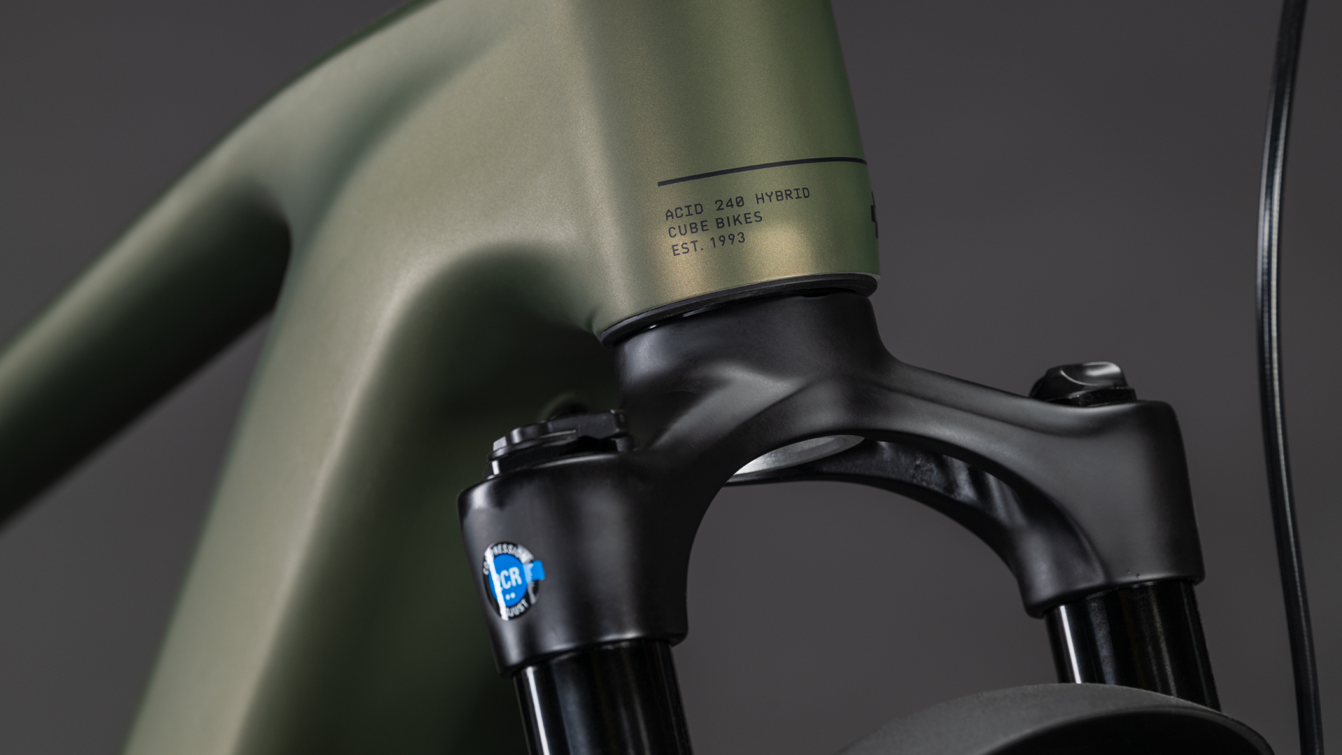 Cube Acid 240 Hybrid Rookie SLX 400X - reedgreen´n´matrix 24"