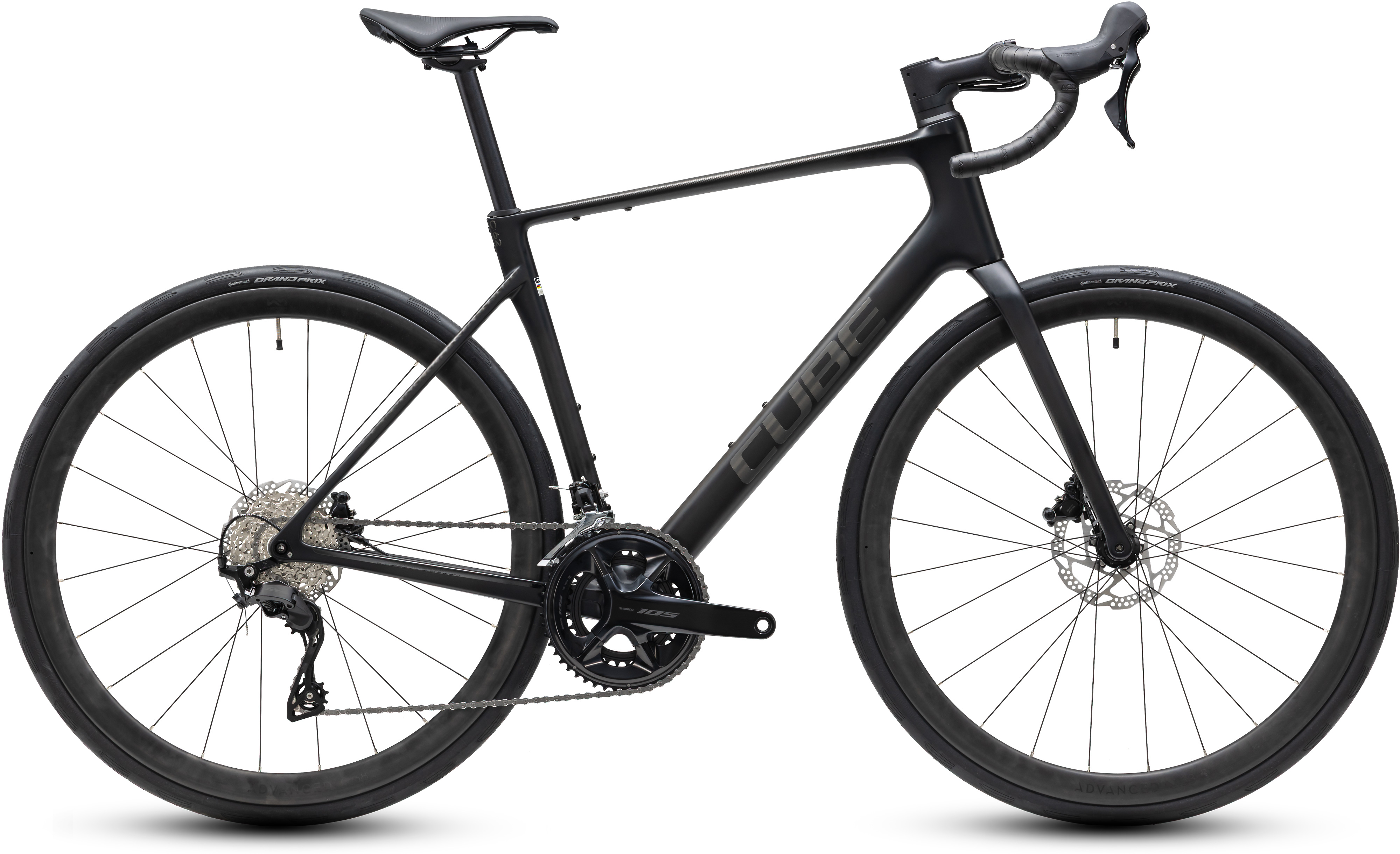 Cube Attain C:62 Race carbon´n´coalchrome - 58 cm