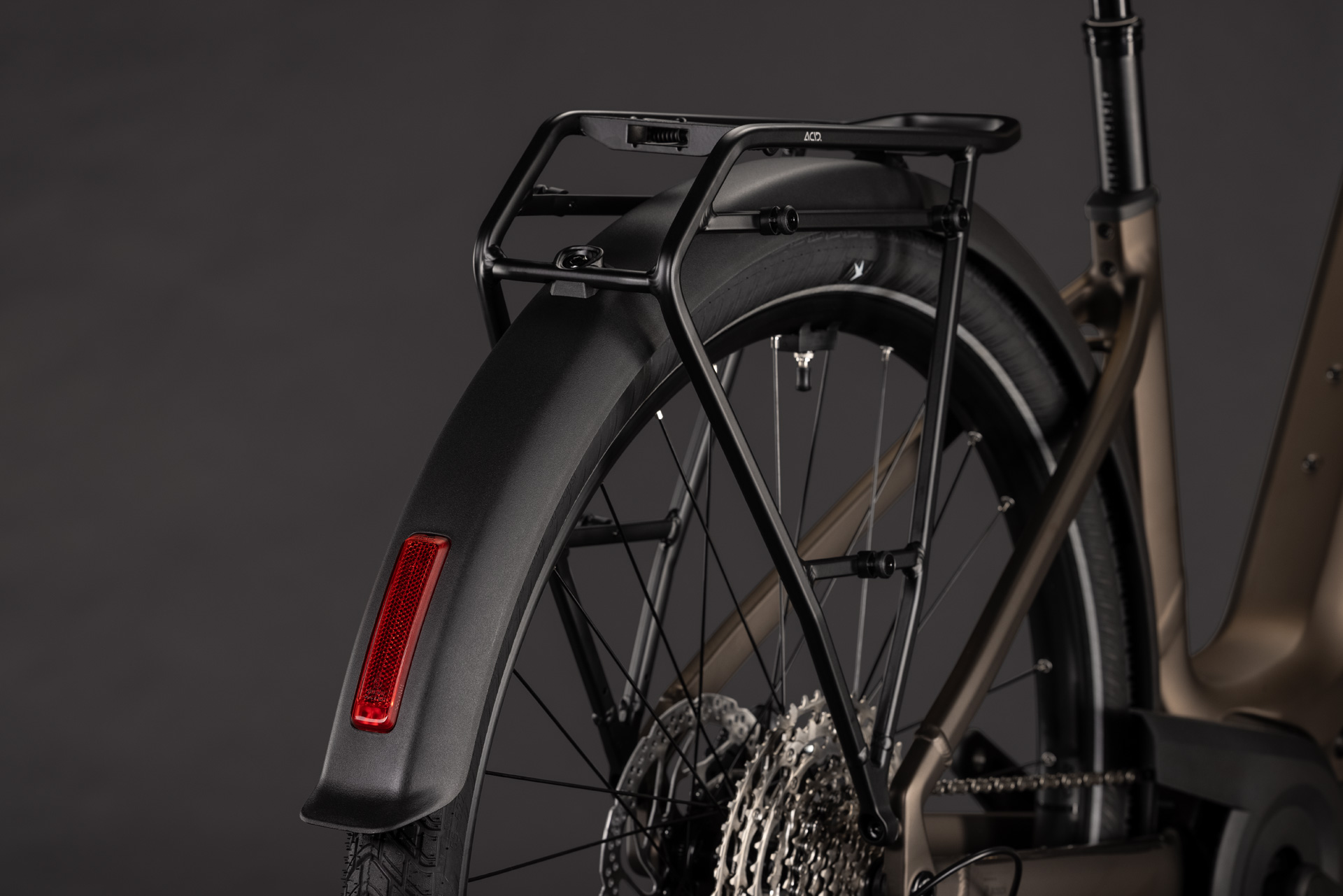 Cube Touring Hybrid Pro 800 metallicumbra´n´black - Easy Entry 54 cm