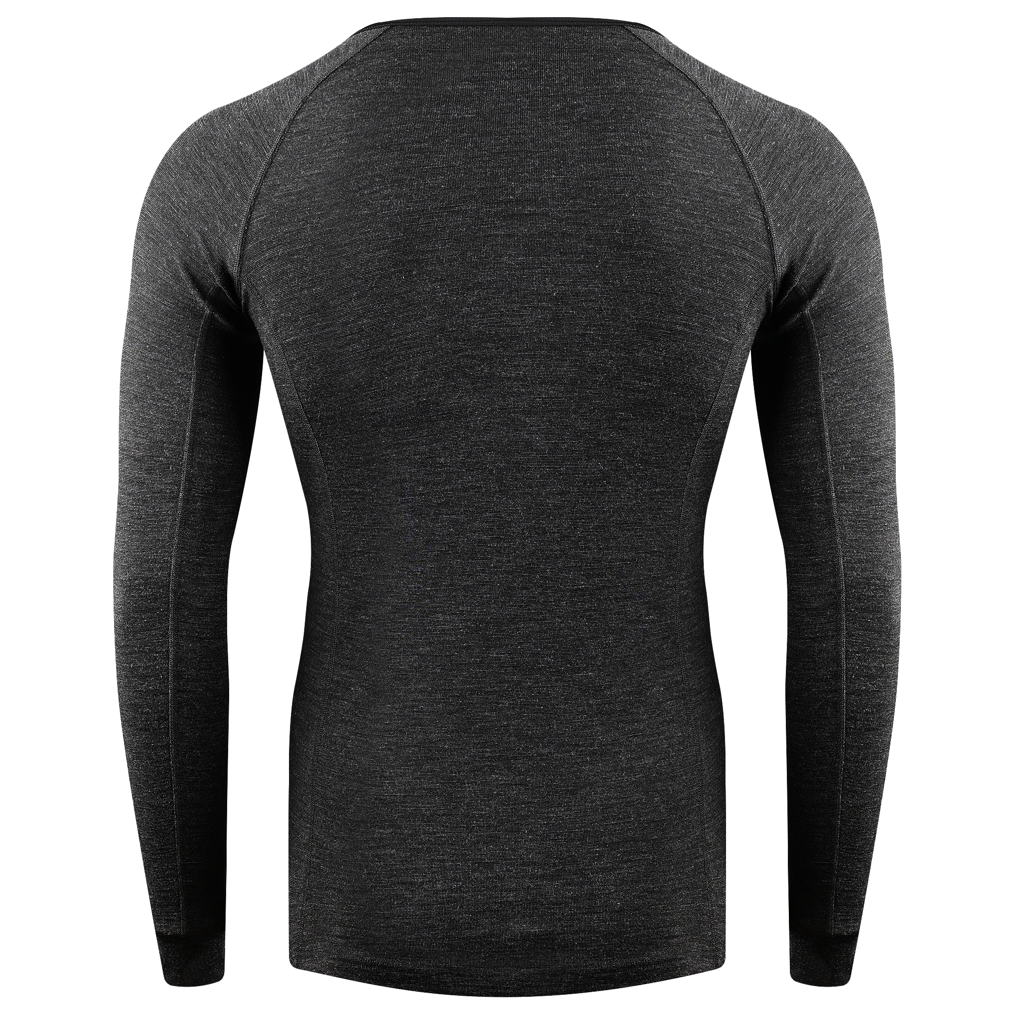 PIPPO Base Layer ohne Kragen schwarz M