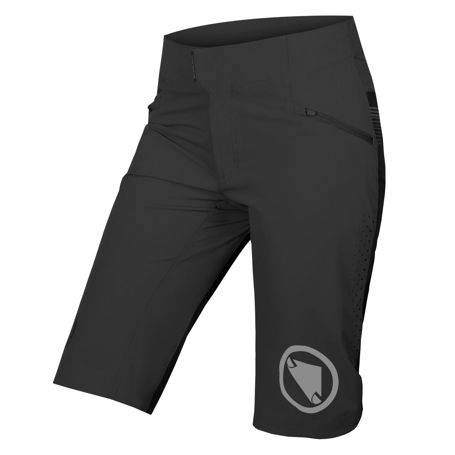 Damen SingleTrack Lite Shorts: Schwarz - L (Short