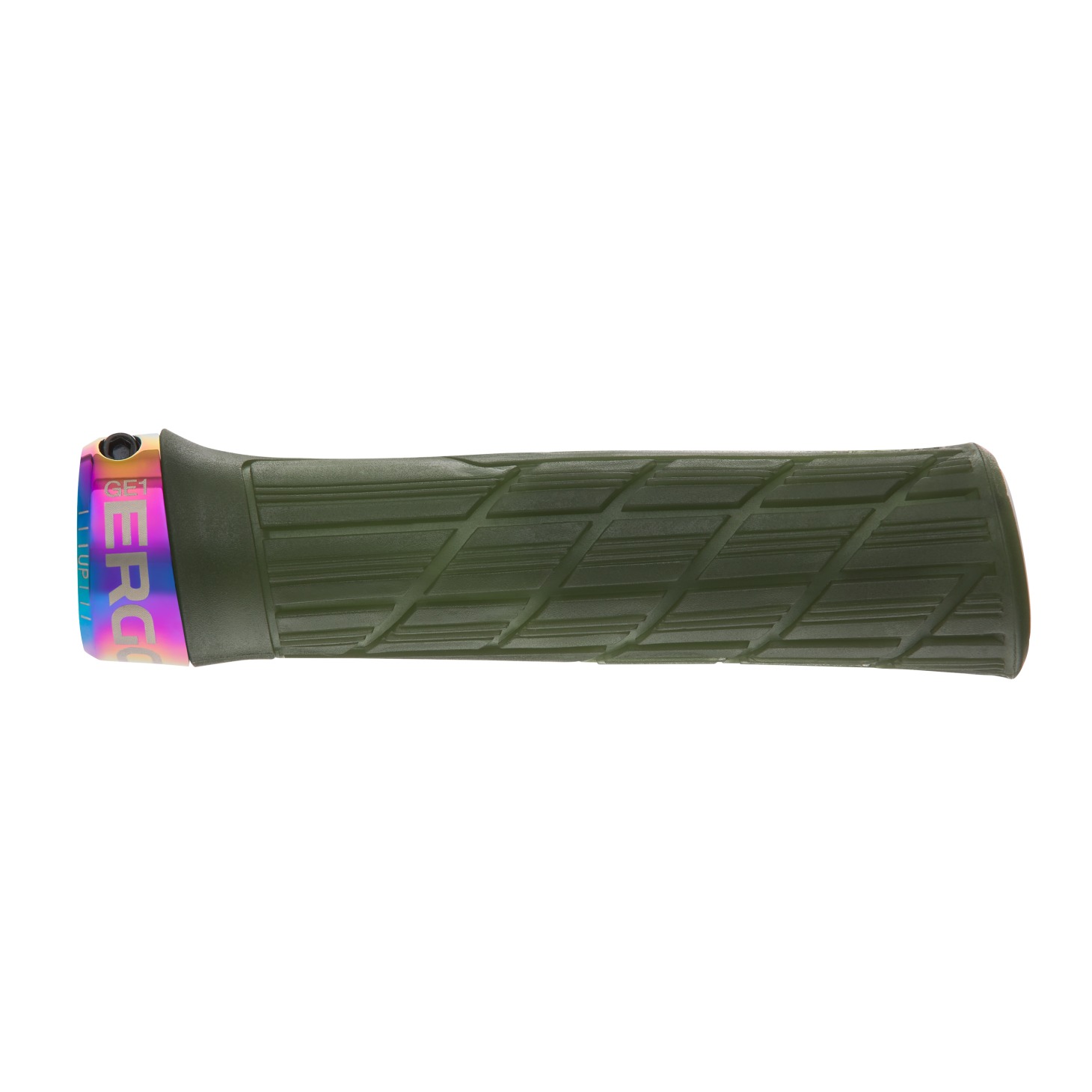 Ergon GE1 Evo Factory Frozen Moss / Oil Slick  - - Einsatz: MTB, Enduro, Gravity, All-Mountain;Gewicht: ca.105 g;Größe: