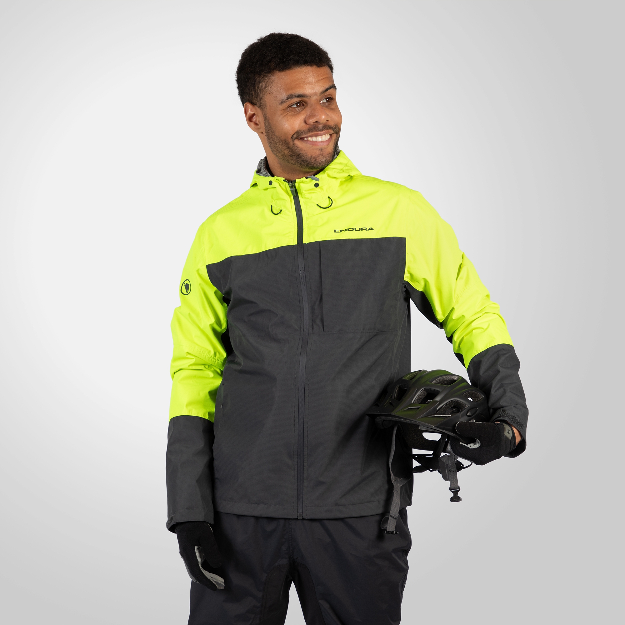 Hummvee 3-in-1 Wasserdichte Jacke: Neon-Gelb - M