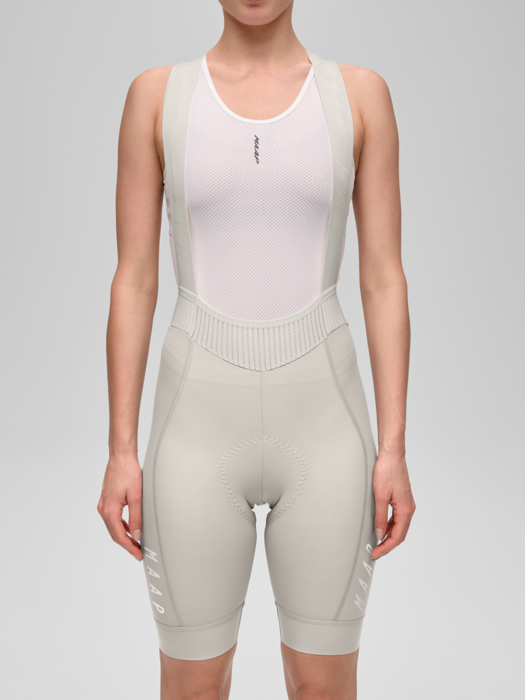 Women's Team Bib Evo - Fog - M
