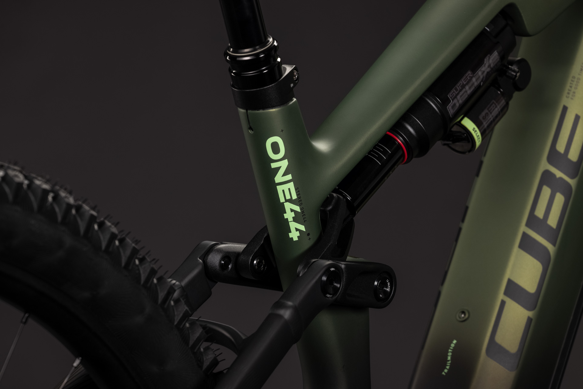 Cube Stereo Hybrid ONE44 HPC TM 800 - reedgreen´n´gills L