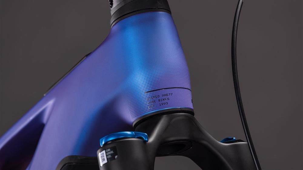 Cube Stereo Hybrid ONE77 HPC SLX 800 - blueiris´n´black S