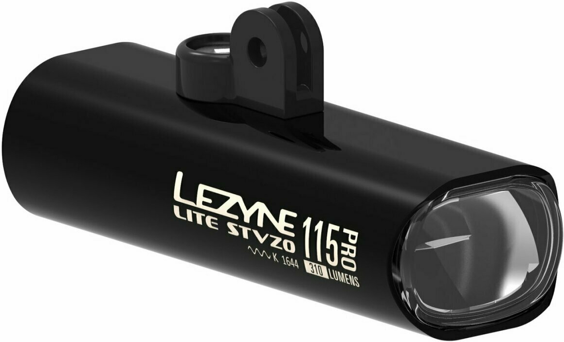 Lezyne Lite Drive Pro 115 Reverse - StVZO;schwarz-glänzend, LOADED;weißes Licht