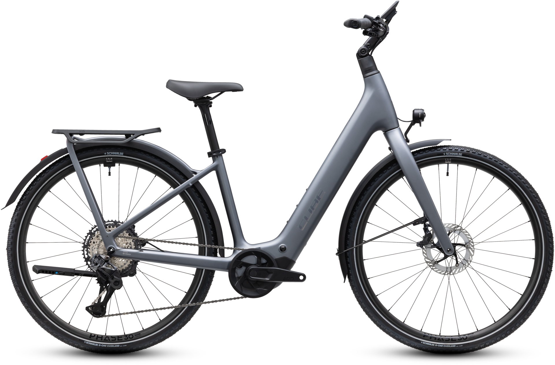 Cube Kathmandu Hybrid C:62 SLT 400X - ashgrey´n´prizm Easy Entry 46 cm