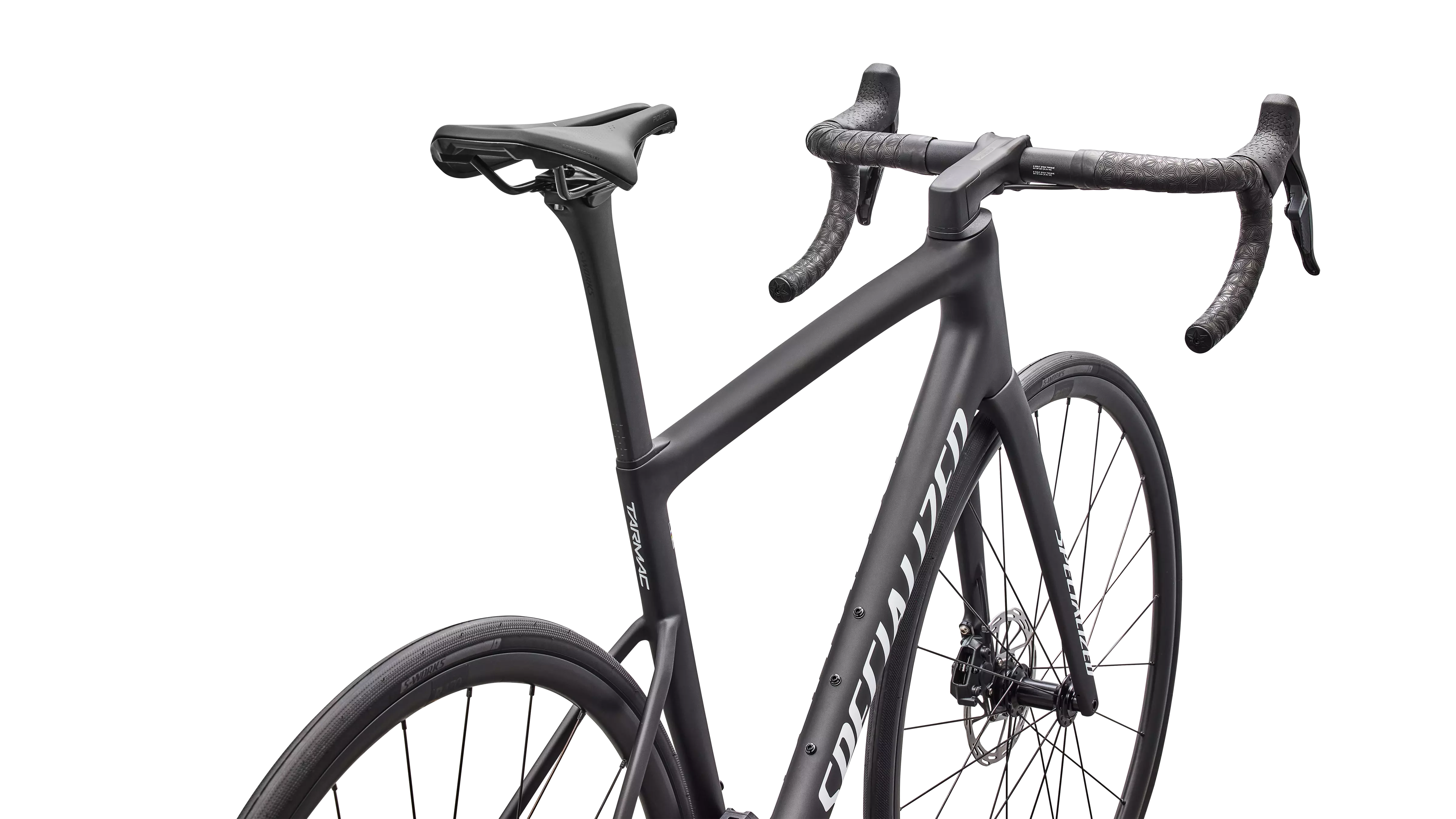 Specialized Tarmac SL8 Comp AXS 58 - Satin Carbon / White