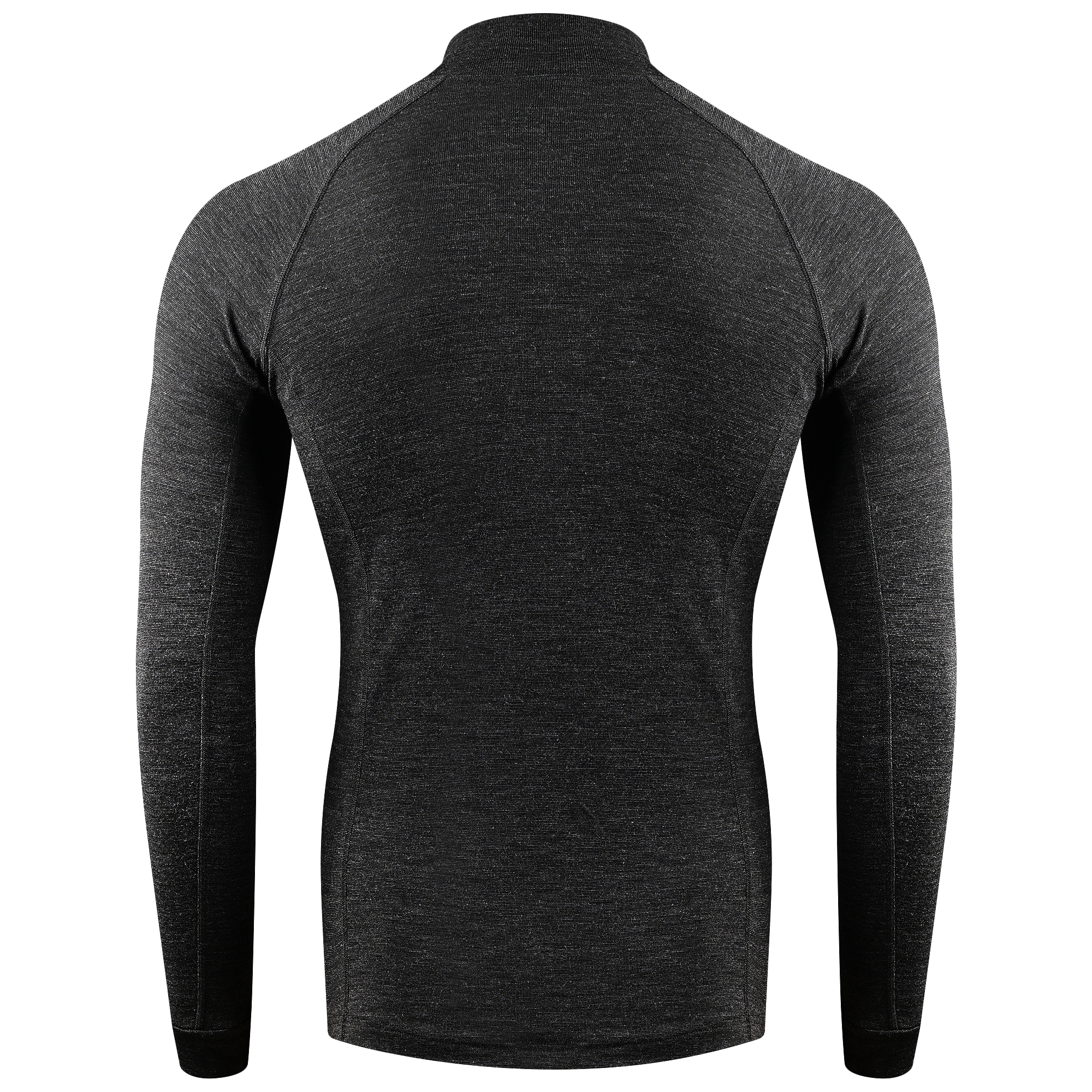 PIPPO Base Layer mit Kragen schwarz L